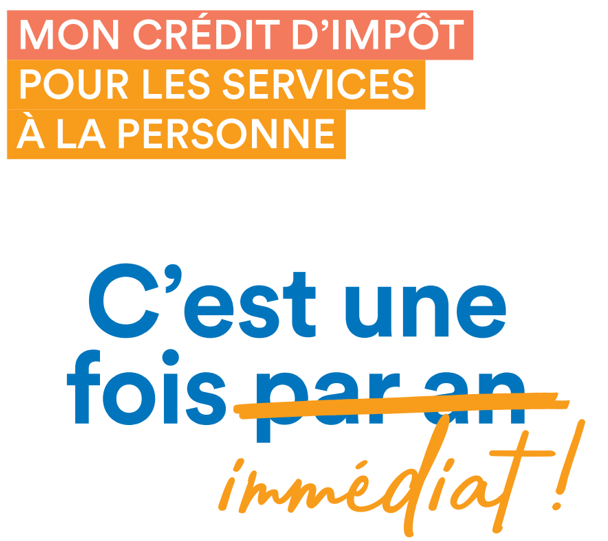 Crédit d'impôt immédiat